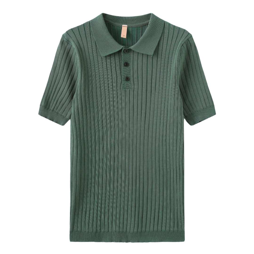 Męska Koszulka Polo Casual | Dzianinowa