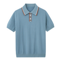 Męska Koszulka Polo Casual | Dzianinowa
