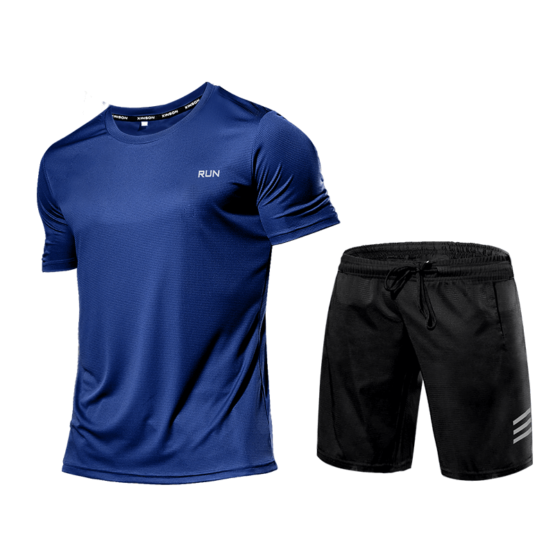 Męski Zestaw Siłowni | Koszulka & Spodenki