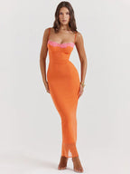 Damska Sukienka Bodycon Letnia | Maxi