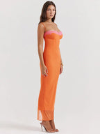 Damska Sukienka Bodycon Letnia | Maxi